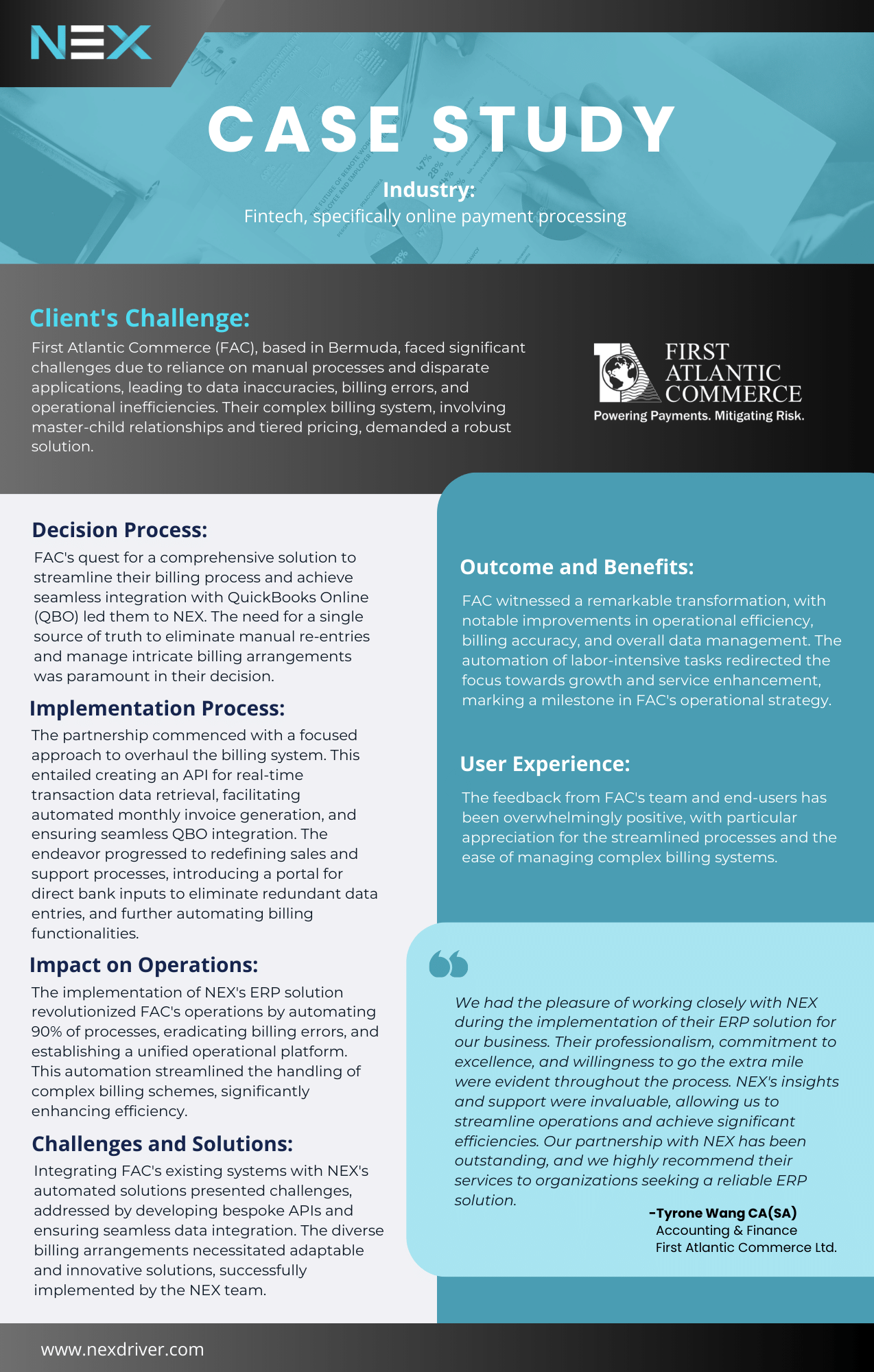 NEX Case Study
